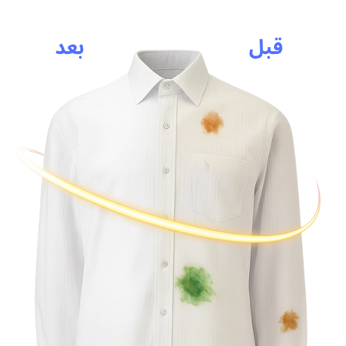 مزيل البقع الفوري: نظافة لا تُضاهى برشة واحدة!