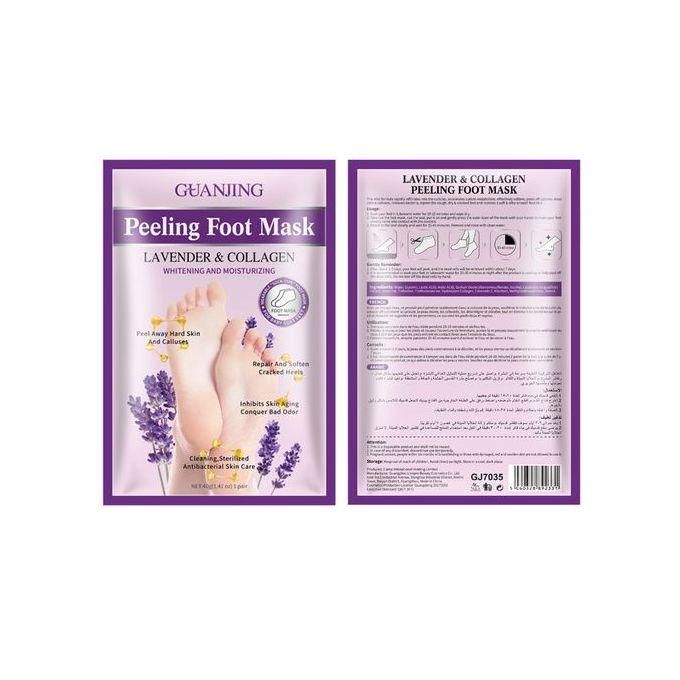 Peeling Foot Mask Collagène Lavande